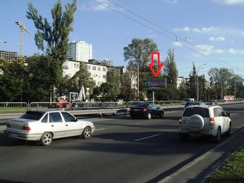 Щит 6x3,  Перова бул., 8 в напрямку "Ельдорадо"