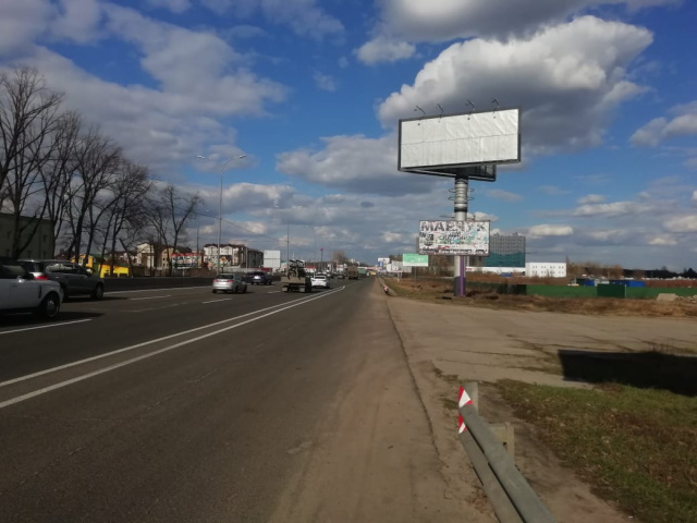 Щит 6x3,  Одесская трасса, 150 м до Новой Линии, направление в Киев
